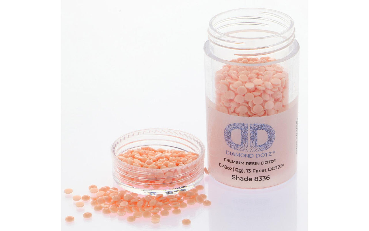 Diamond Dotz Freestyle Gems 2.8mm 12g Feather Pink 8336